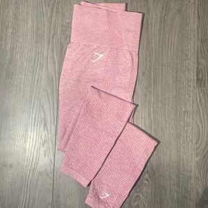 Pink Vital Seamless Gymshark Leggings